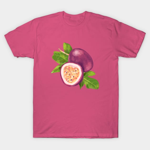 Passion fruit painting T-Shirt by Mimie20